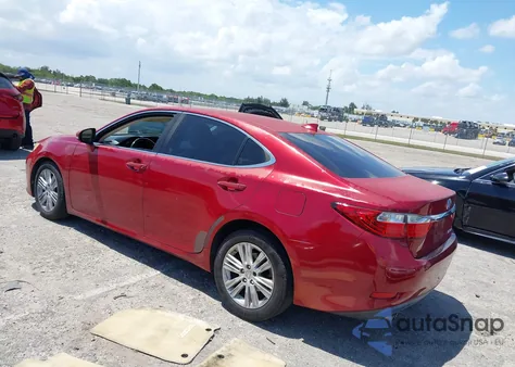 2015 Lexus Es 350 from USA, damaged, VIN JTHBK1GG1F2199485